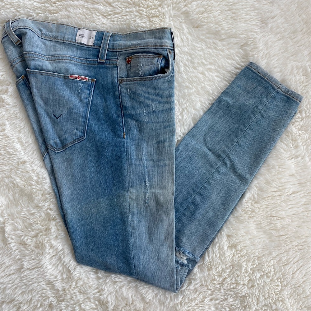 Hudson Jeans Women's Skinny Jeans - Light Blue